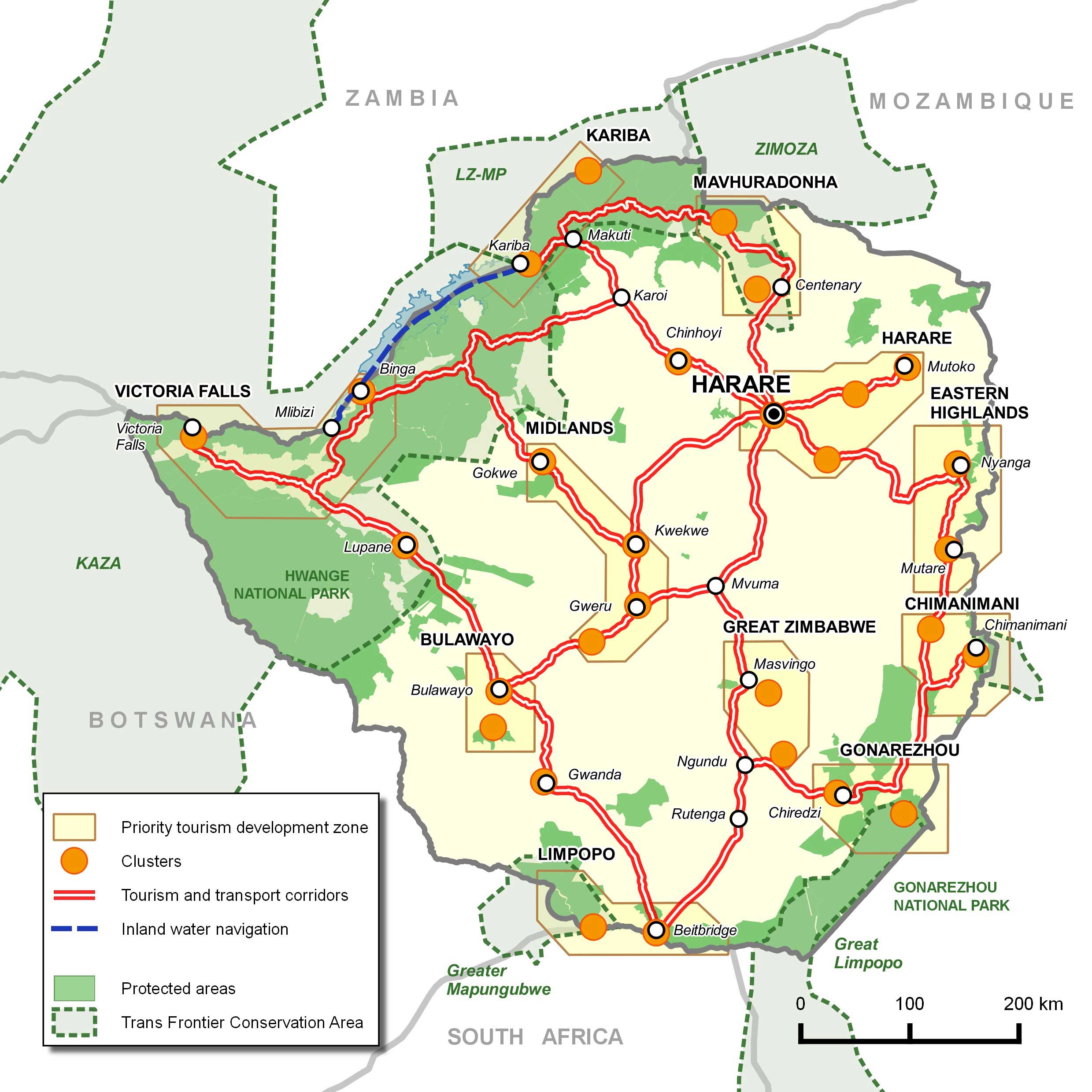 tourism development strategies in zimbabwe